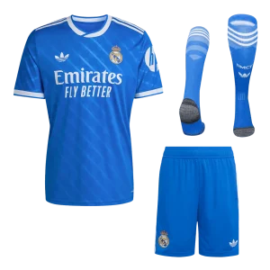 Real Madrid Third Maillot Kit 2025/26 Bleu