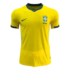 Brésil Domicile Maillot Coupe du Monde 2026 Jaune Joueur